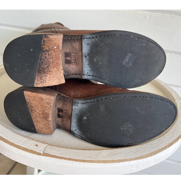 FRYE Shirley Artisan Riding Boots - 7.5 - Picture 8 of 12